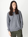 [18AW 新作アイテム]ベーシックカラーコットンクルーネックニット(綿100％、コットン)