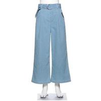 【23%OFF】デニムワイドパンツ