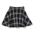 【50%OFF】【キッズサイズ向け】チェック柄フレアスカート