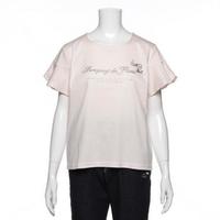 【50%OFF】【トドラーサイズ向け】袖ビジューロゴ刺しゅう入りTシャツ