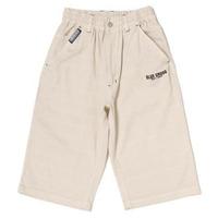 【50%OFF】ストレッチ七分丈ワイドパンツ