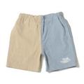 【50%OFF】バイカラーコットンショートパンツ
