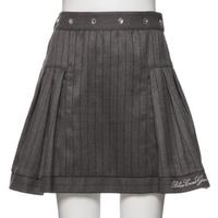 【50%OFF】プリーツ切り替えスカパン