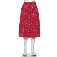 【50%OFF】ベルトつき花柄スカート