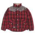 【50%OFF】ヨークレザーダウン入りジャケット