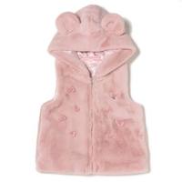 もこもこボアくま耳ベスト