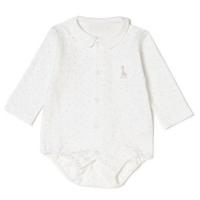 キリン×星柄ロンパース