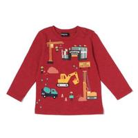 【50%OFF】建設中プリントTシャツ