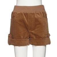 太コーデュロイストレッチショートパンツ