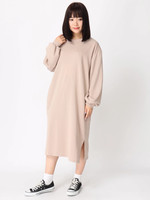 [18AW 新作アイテム]スウェットルーズワンピース