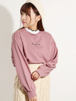 WEGO/フリルネックレイヤードスウェット