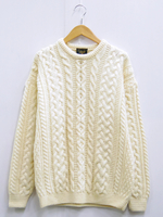 フィッシャーマンニット セーター サイズ表記 M