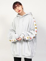 PUNYUS/FUGUハートラインパーカー