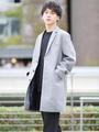 [18AW 新作アイテム]ニットメルトンチェスターコート