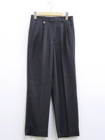 スラックス テーパードパンツ 