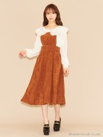 2WAYコーデュロイジャンスカ/ブラウン