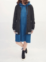 2wayスカブルゾン/ブラック