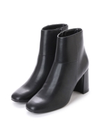 7.5cm太ヒールショートブーツ/ブラック