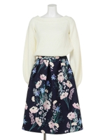 Airy flower コンビOP/WHT