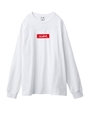 BOX LOGO L/S REGULAR TEE/ホワイト