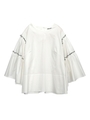 BUTTERFLY SLEEVE TOP/ホワイト