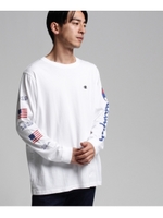 Champion for tk.TAKEO KIKUCHI ロングTシャツ/ホワイト(001)