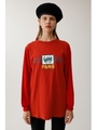 FAMS LS Tシャツ/D/RED3