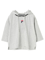 FILAラインリブプルオーバー/杢グレー