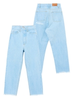 GRAFFITI LOGO DENIM PANTS/ライトブルー