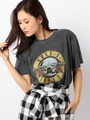 GUNSロックTシャツ/クロ