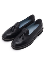 HARUTA ウィングタッセルシューズ/ブラック(019)