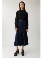 HIGH WAIST FLARE スカート/BLU