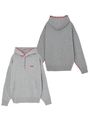 K LOGO TAPE BIG SWEAT HOODIE/ライトパープル