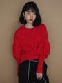 KNIT/レッド