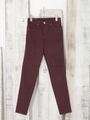 Lee/JEGGINGS SKINNY/ボルドー