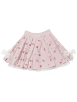 Little Rose embroideryスカート / mille fille closet/ベビーピンク