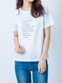 ONESELF Tシャツ/WHITE