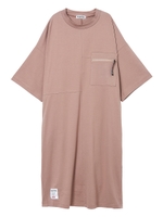 PATCHWORK DRESS/ベージュ