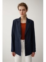 PIN STRIPE ジャケット/柄NVY5