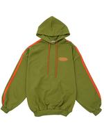 PUNYUS/ワンポイントロゴラインパーカー