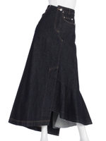 REMAKE DENIM SKIRT/INDIGO