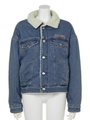 REVERSIBLE DENIM ボア　ジャケット/BLU