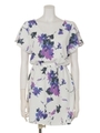 S Painting flower OP/WHT