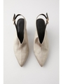 SLING BACK LUSTER パンプス/L/BEG1