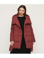 STAND HOODIE LONG DOWN/D/RED3