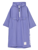 SWEAT ANORAK DRESS/ライトパープル
