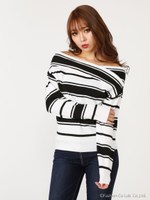 SカシュクールニットTOP/マルチ