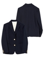TAILORED COLLAR JACKET/ネイビー