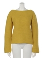 [BED&BREAKFAST]ROVING MOHAIR KNIT Tops/YELLOW