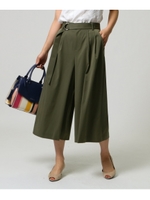 [L]【洗える】メリックツイルパンツ/カーキ(027)